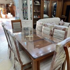 Table AQUARIUM 8 chaises