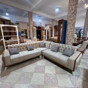 Salon capitonnée classique 2